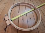 Houten quiltring 34cm doorsnede, Ophalen of Verzenden, Zo goed als nieuw