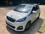 Peugeot 108 Cabrio 2018 Airco Bluetooth/USB, Voorwielaandrijving, Stof, 4 stoelen, Wit