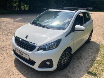 Peugeot 108 Cabrio 2018 Airco Bluetooth/USB beschikbaar voor biedingen