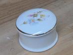 Vintage Leekbrook Ceramix Bone China Sieradendoosje, Ophalen of Verzenden