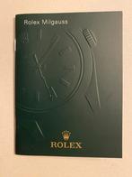 rolex milgauss manual 2009, Sieraden, Tassen en Uiterlijk, Horloges | Heren, Overige materialen, Rolex, Overige materialen, Nieuw