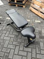 Technogym verstelbare bank adjustable bench zwart (evt 2 x ), Sport en Fitness, Fitnessmaterialen, Ophalen, Zwart, Adjustable bench