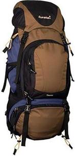 Eureka! Backpack - Themis 62.8 Liter - Zwart/Taupe/Blauw, Sieraden, Tassen en Uiterlijk, Tassen | Rugtassen, Nieuw, Overige merken