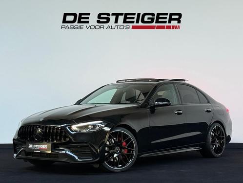 Mercedes-Benz C-klasse 300 e AMG C63 Pano Memory Sfeer 360 C, Auto's, Mercedes-Benz, Bedrijf, Te koop, C-Klasse, 360° camera, ABS