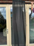 Gordijnen 260x60 breed 8x in between zwart, Huis en Inrichting, Ophalen of Verzenden, Zwart, 200 cm of meer