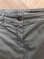 Cambio broek Stella mt 42 ZGAN kaki groen, Ophalen of Verzenden, Zo goed als nieuw, Maat 42/44 (L), Groen