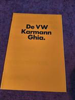 VW Karmann Ghia Folder - Zeer Mooie Staat!, Ophalen of Verzenden, Zo goed als nieuw, Volkswagen, Volkswagen