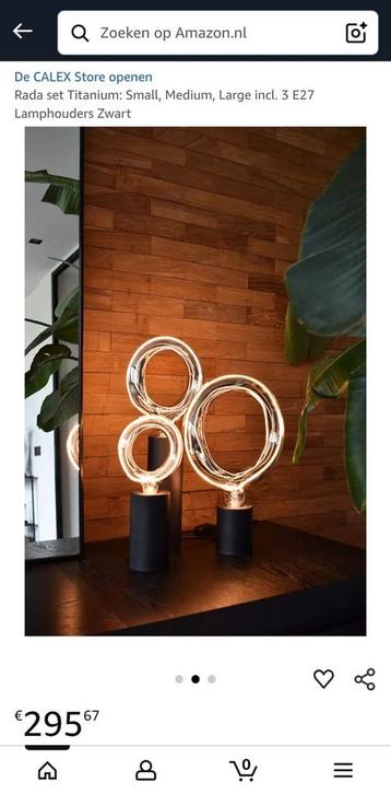 Calex Rada set titanium nieuw in doos (waarde €295) beschikbaar voor biedingen