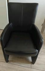 4x leren eethoekstoel bruin GRATIS, Huis en Inrichting, Ophalen, Gebruikt, Bruin, Leer