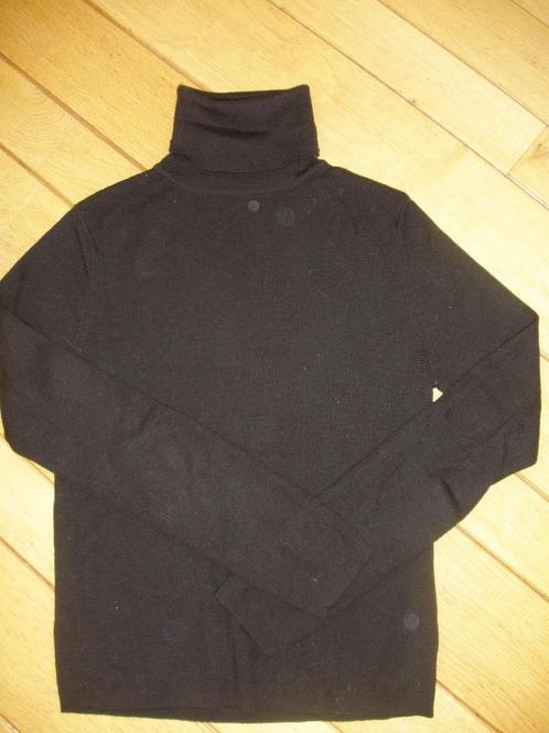 HEMA trui donker bruin met kol maat S, Kleding | Dames, Truien en Vesten, Zo goed als nieuw, Maat 38/40 (M), Bruin, Ophalen of Verzenden