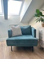 Stoel sissy boy groen, love seat, Huis en Inrichting, Ophalen, Eenpersoons, Minder dan 75 cm, Zo goed als nieuw