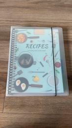 Receptenboek zelf in te vullen NIEUW, Ophalen of Verzenden, Nieuw, Overige gebieden, Overige typen