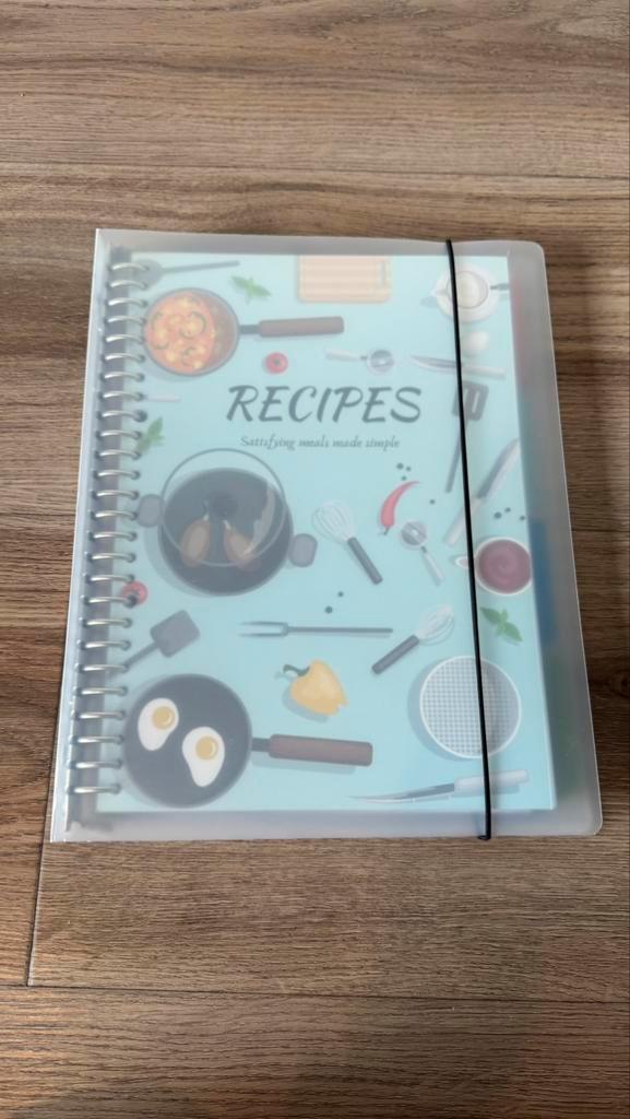 Receptenboek zelf in te vullen NIEUW, Boeken, Kookboeken, Nieuw, Overige typen, Overige gebieden, Ophalen of Verzenden
