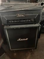 Kustom HV-100 + Marshall 4x12 cabinet, Muziek en Instrumenten, Versterkers | Bas en Gitaar, Ophalen, Gebruikt, 100 watt of meer