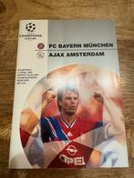 Bayern München - Ajax programmaboekje 1995, Verzamelen, Ophalen of Verzenden, Zo goed als nieuw, Ajax, Boek of Tijdschrift