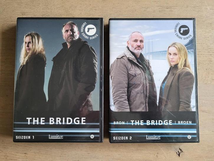 DVD The bridge seizoen 1,2,3!, Cd's en Dvd's, Dvd's | Tv en Series, Zo goed als nieuw, Actie en Avontuur, Vanaf 16 jaar, Ophalen of Verzenden