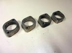 Kawasaki GPZ600 uitlaat ringen klemmen flenzen GPZ600R Ninja, Motoren, Ophalen of Verzenden, Gebruikt