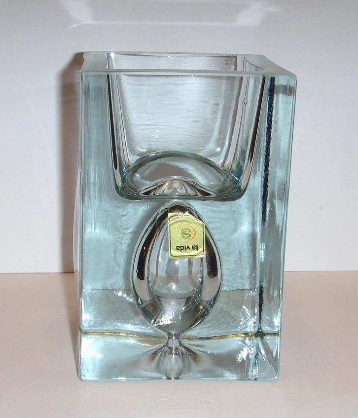 LA VIDA Handgemaakte decoratief art glas kunstobject, Antiek en Kunst, Antiek | Glas en Kristal, Ophalen of Verzenden