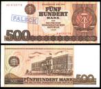 Duitse Democratische Republiek 1985, biljet van 500 Mark UNC, Verzenden, Duitsland, Los biljet