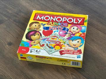 Monopoly junior party  beschikbaar voor biedingen