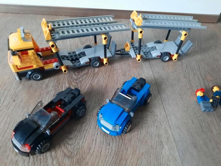 Lego City 60060 autotransport, compleet met boekje, Kinderen en Baby's, Speelgoed | Duplo en Lego, Zo goed als nieuw, Lego, Complete set