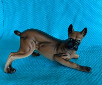 Vintage Boxer Beeldje beschikbaar voor biedingen