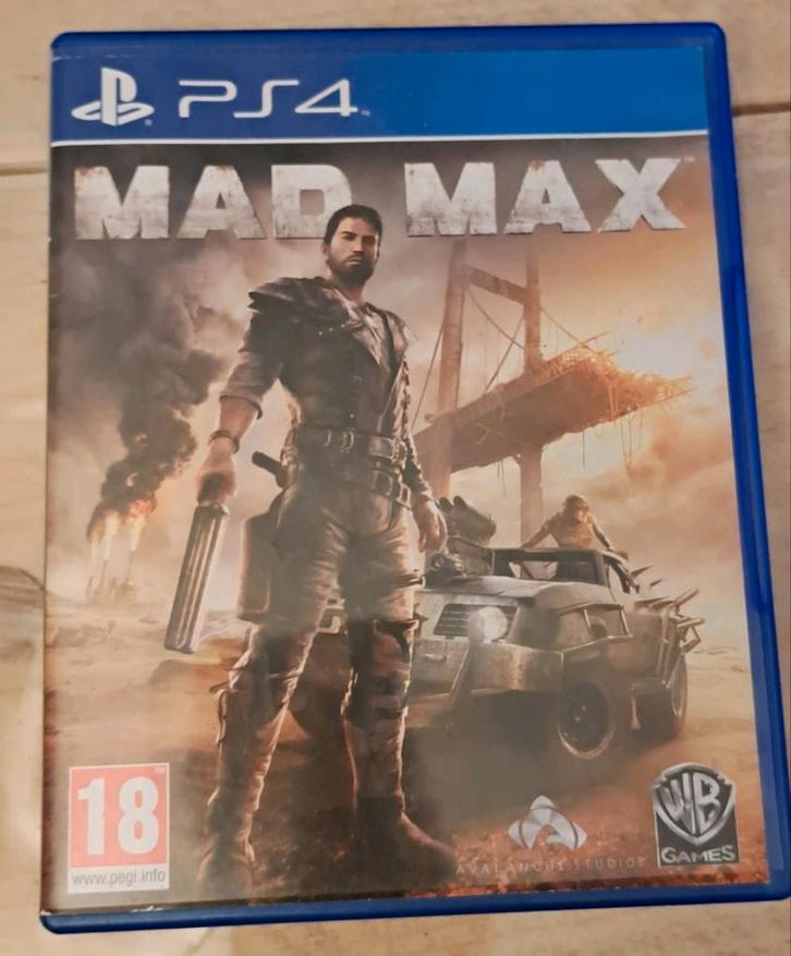 Mad Max - PS4 - Actie Avontuur, Spelcomputers en Games, Games | Sony PlayStation 4, Gebruikt, Avontuur en Actie, 1 speler, Vanaf 18 jaar