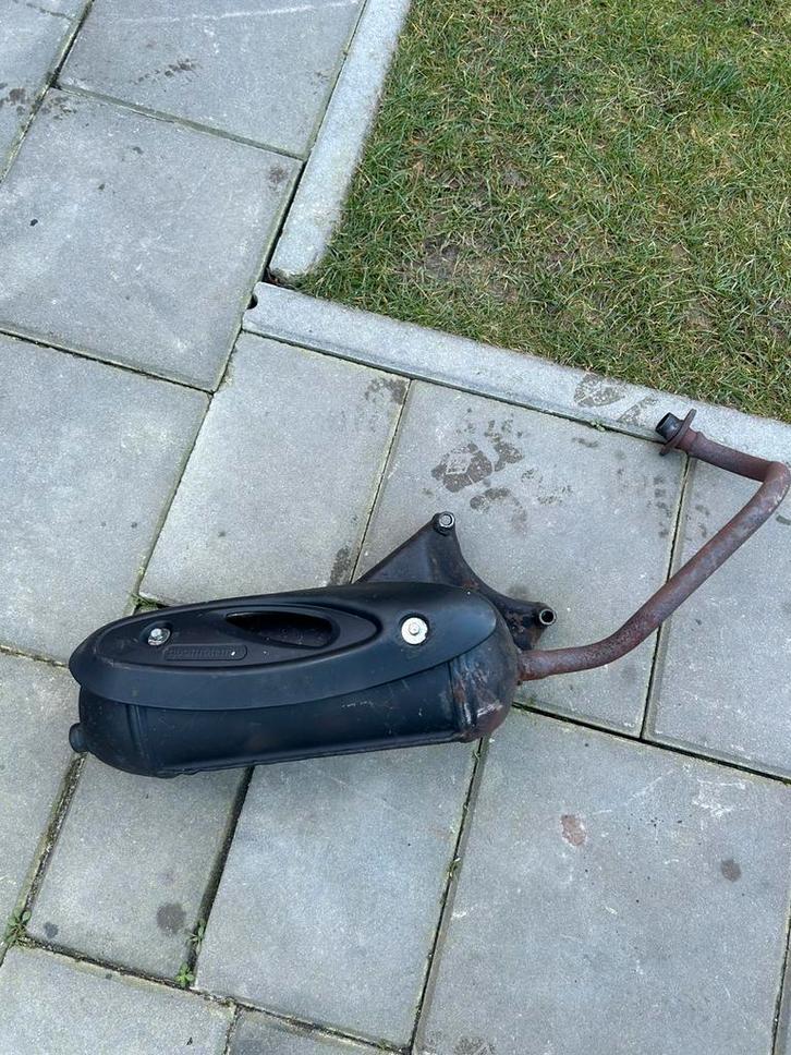 Zip 2000 uitlaat, Fietsen en Brommers, Brommeronderdelen | Algemeen, Zo goed als nieuw, Ophalen of Verzenden