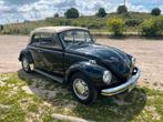 Volkswagen Kever Cabrio 1302 L, Auto's, Achterwielaandrijving, Cabriolet, Alcantara, Zwart