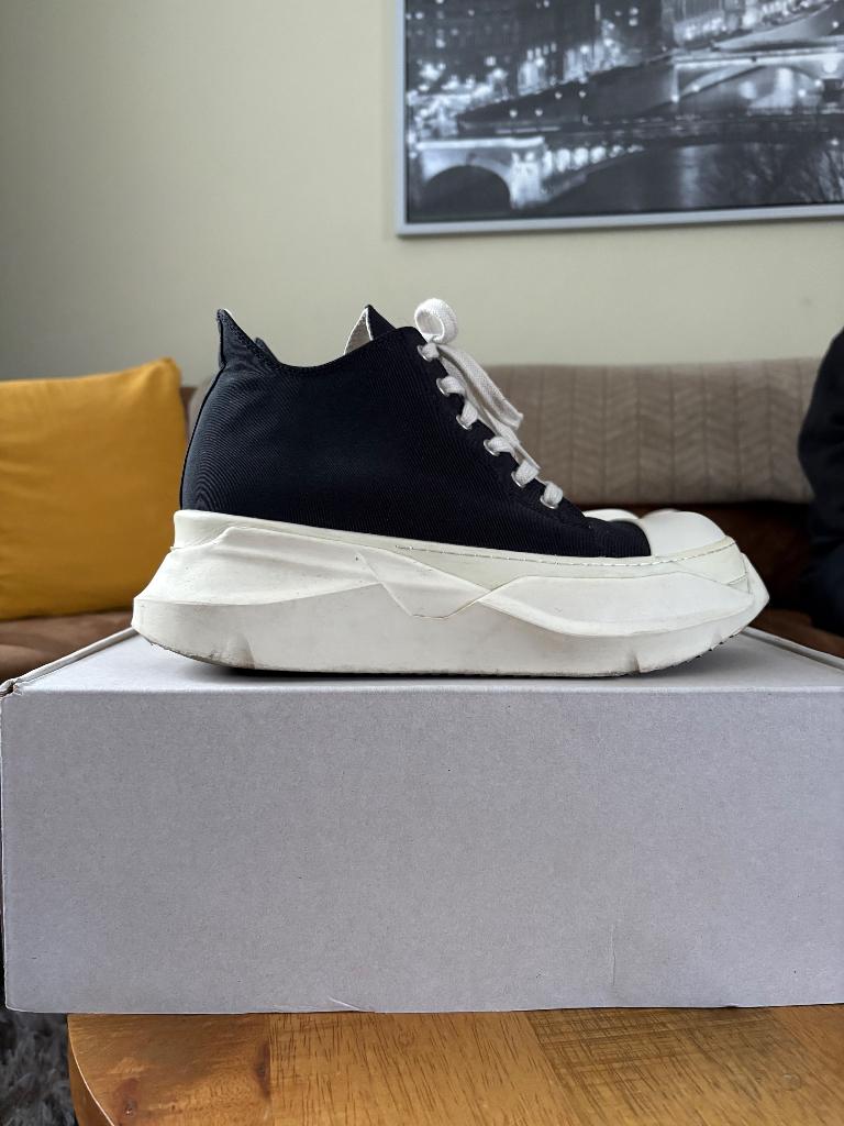 Rick Owens Abstract, Kleding | Dames, Schoenen, Zo goed als nieuw, Sneakers of Gympen, Zwart, Ophalen of Verzenden