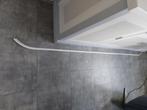 Gordijnrails met muurbeugels, 200 cm of meer, Wit, Zo goed als nieuw, Ophalen