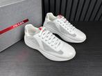 Prada - American Cups - Wit - Inclusief Doos - Nieuw, Ophalen of Verzenden, Overige kleuren, Sneakers of Gympen