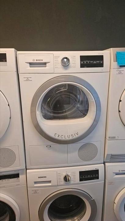 Bosch WTG86492NL Exclusiv Condens Droger 9KG, Witgoed en Apparatuur, Wasdrogers, Zo goed als nieuw, Condens, Voorlader, 8 tot 10 kg