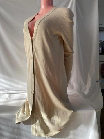 Twinset – Lang beige vest, maat M beschikbaar voor biedingen