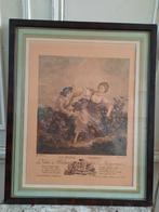 Oude lijst met prent "La Petit Therese", Ophalen of Verzenden