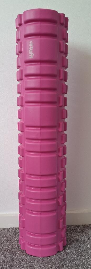 VirtuFit Grid Foam Roller - Massage roller - 62 cm - Roze beschikbaar voor biedingen