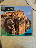 BBC Earth Leopard Puzzel - 1000 stukjes, Hobby en Vrije tijd, Ophalen of Verzenden, 500 t/m 1500 stukjes, Zo goed als nieuw, Legpuzzel