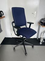 Grahl Xenium Bureaustoel/ 1335 / NPR 1813 met hoge gaslift, Ophalen, Gebruikt, Blauw, Geen