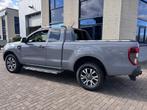 Ford Ranger 2.0 EcoBlue Wildtrak Supercab-Trekhaak-Camera, Auto's, Ford, 4 cilinders, Leder en Stof, Origineel Nederlands, Bedrijf