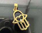 Prachtige 14k gouden fatima hand hanger, Ophalen of Verzenden, Nieuw, Goud, Goud