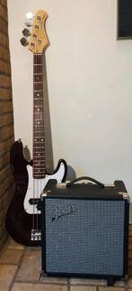 Fazley basgitaar + Fender Rumble 15 versterker - Nieuwstaat, Muziek en Instrumenten, Snaarinstrumenten | Gitaren | Bas, Ophalen