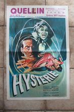 filmaffiche Hysteria 1965 Hammer film filmposter, Rechthoekig Staand, Ophalen of Verzenden, Zo goed als nieuw, A1 t/m A3