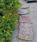 De ALLERGROOTSTE RODE flagstones van marktplaats! Flagstone, Tuin en Terras, Grind, Keien en Split, Ophalen, Overige typen, Zo goed als nieuw