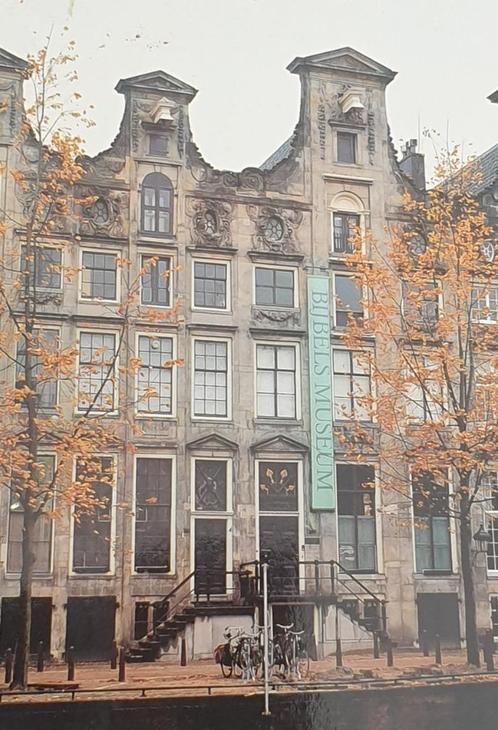 Ansichtkaart bijbelsmuseum Amsterdam Herengracht (213), Verzamelen, Ansichtkaarten | Nederland, Ongelopen, Noord-Holland, Ophalen of Verzenden