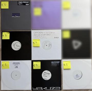 Diverse trance vinyl beschikbaar voor biedingen
