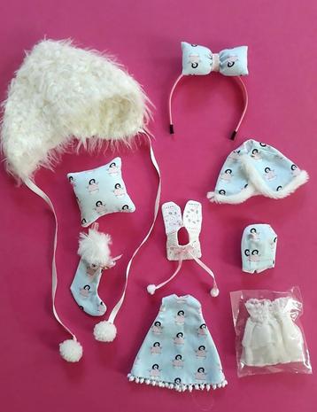 8delig SET originele Illeke's Little Helpers Blythe Doll 