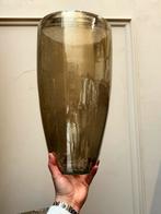 Ptmd vaas smoke luster bombay, Overige kleuren, Ophalen of Verzenden, Minder dan 50 cm, Glas