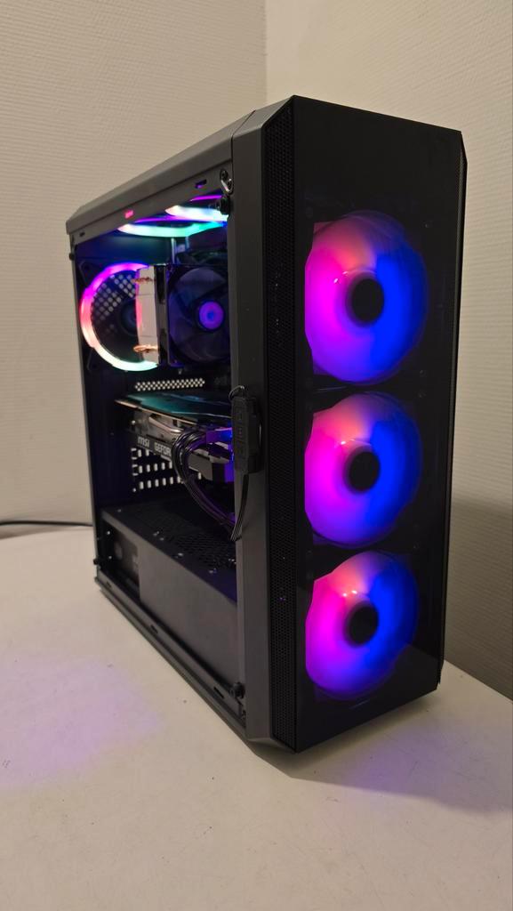 RGB GAME PC - I7 9700K/RTX 2080 SUPER/32GB/SSD, Computers en Software, Desktop Pc's, Zo goed als nieuw, 4 Ghz of meer, SSD, 32 GB