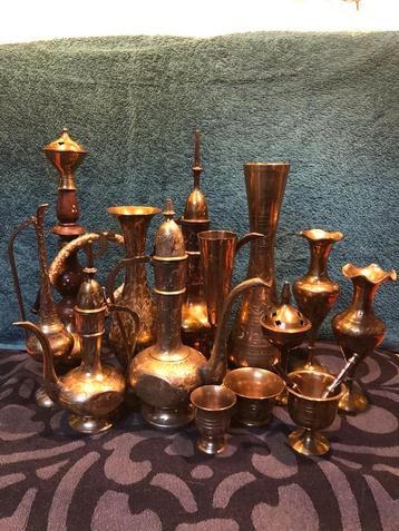 Indiase Messing Collectie, los te koop beschikbaar voor biedingen