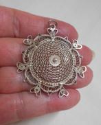 Zilveren antieke filigrain hanger nr.302, Verzenden, Zilver, Hanger